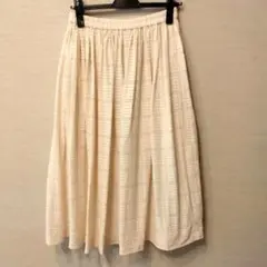 試着のみ　アーバンリサーチドアーズ　レースロングスカート