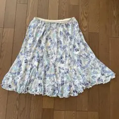 Lyon 花柄スカート　エスカルゴ　フリーサイズ　韓国製