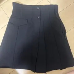 snidel サイドプリーツスカショーパン 0サイズ ブラックのサムネイル
