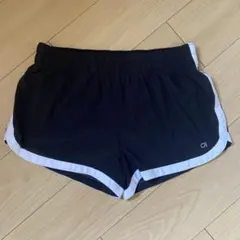Mサイズ GapFit gprint ランニングショートパンツ ブラックのサムネイル