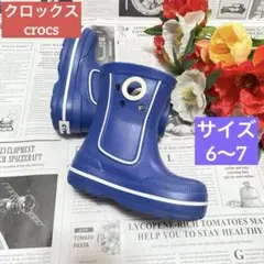 クロックス Crocs レインブーツ キッズ 長靴 レインブーツ シューズのサムネイル