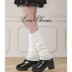 レッグウォーマー ニーハイソックス ルーズソックス 白 レディース靴下 コスプレ