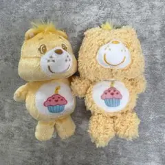 ケアベア　バースデーベア　マスコット　2点
