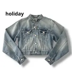◯BIG HOLIDAY デニムジャケット 2025年最新】holiday Gジャン・デニムジャケット・カバーオール