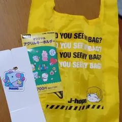 BT21オリジナルアクリルキーホルダー　限定　MANG　j-hope　かぷばっぐ