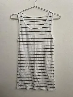 ストライプ タンクトップ Lサイズ