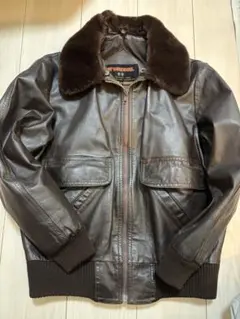 80sマックレガー　G-1フライトジャケット　レザー　ヴィンテージ