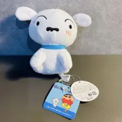 シロ　クレヨンしんちゃん　マスコット　ぬいぐるみ　キーホルダー