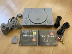 PlayStation 本体 SCPH-9000 PS1 ソフト2枚　メモリー