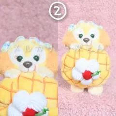 ダッフィー＆フレンズ フィルド・ウィズ・ジョイ！ クッキーアン ぬいぐるみバッジ