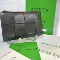 BOTTEGA VENETA 二つ折り財布マキシイントレチャートカセットIC内蔵のサムネイル