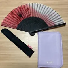 B-Three 扇子 収納ケース付き＆マルチカードケース