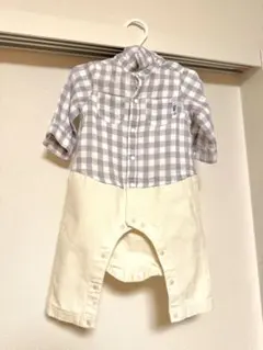 Buddy Lee チェック柄ロンパース