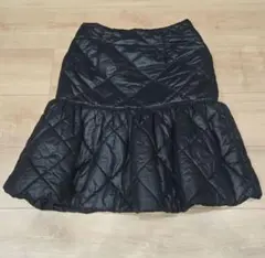 黒いキルティングミニスカート サイズ36