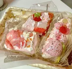 まとめ売り★スイーツスクイーズ　ピンク系