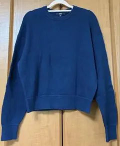 UNIQLO : C 크루넥 스웨터 네이비 M 사이즈