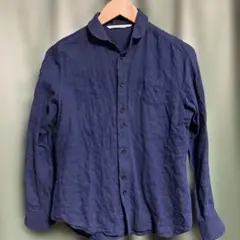 ★激安　美品　グランマママドーター カットソー　ネルシャツ　ネイビー★のサムネイル