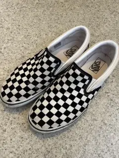 Vans チェッカースリッポン