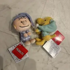 スヌーピー ぬいぐるみ ストラップ チャリーブラウン PEANUTS 新品未使用