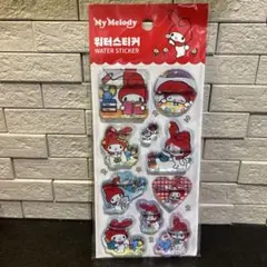 My Melody ウォーターステッカー　新品