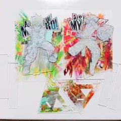 2020年　文房具カフェ　緑谷出久　爆豪勝己　アクリルスタンド