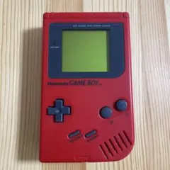 レッド ゲームボーイ 本体　ジャンク品