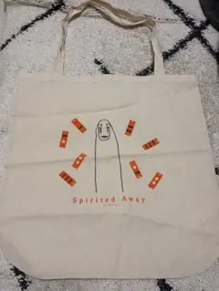 千と千尋の神隠し トートバッグ　鈴木駿とジブリ展