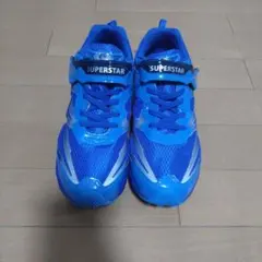 【新品】ムーンスター(スーパースター)青色24.0cm