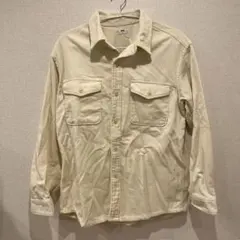 UNIQLO ユニクロ コーデュロイオーバーサイズワークシャツ（長袖）