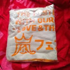 嵐フェスフード付きタオル