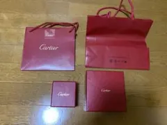 カルティエ　ネックレス　リング　空箱　セット　別売り