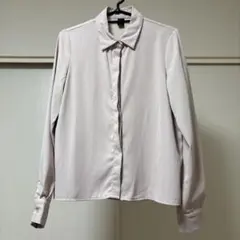 Dazy 長袖シャツ ブラウス ピンク ベージュ S