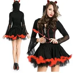 コスプレ 悪魔・小悪魔 ハロウィン 3点セット