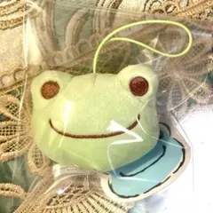 かえるのピクルス もちもちフェイスマスコット