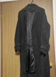 HARE デザイントレンチコート 黒色 美品