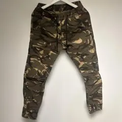 ナノユニバース　カモフラージュ ジョガーパンツ