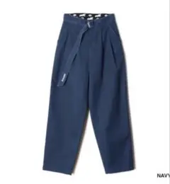 Holiday DICKIES BELTED 2TUCK PANTS ネイビー