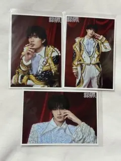山中柔太朗 のぞいてみるく？展 生写真 3枚セット