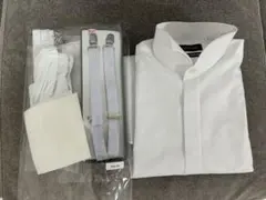 GENTRIND ウィングカラーシャツ Sサイズ　新郎小物セット　7点セット