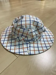 mont-bell チェック柄 ハット