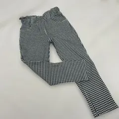 ギンガムチェック ロングパンツ