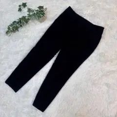 ロートレアモン【38】スリムスラックス ブラック 日本製