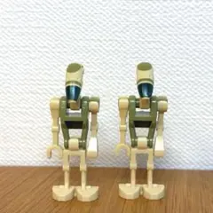 LEGO レゴ スターウォーズ キャッシーク バトルドロイド ミニフィグ 2体