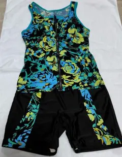 花柄セパレート水着 Mサイズ DEUXCINQ HIKARISPORTS