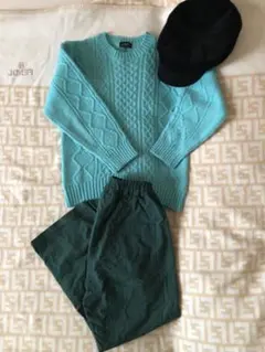 UNITED ARROWS ケーブル編みセーター 135