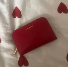 SAINT LAURENT コインケース ワインレッドのサムネイル