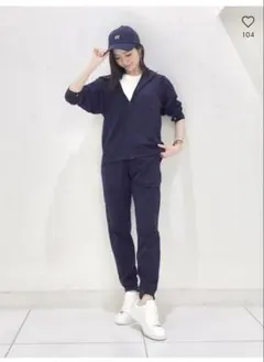 UVカットフルジップパーカ(長袖)GA ドライストレッチジョガーパンツGAのサムネイル
