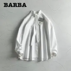 ✨新品✨BARBA バルバ ボウタイブラウス リボン シャツ オフィス ビジネスのサムネイル