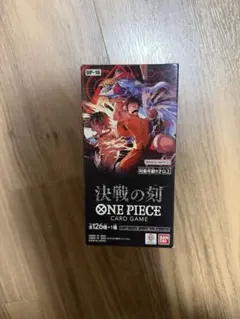 ONE PIECEカードゲーム 受け継がれる意志4パック決戦の刻 1BOX未開封