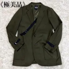 【美品】ワイスリー　テーラードジャケット　ヨウジヤマモトコラボ　テック生地　L 2025年最新】Y-3 メンズ テーラードジャケットの人気アイテム